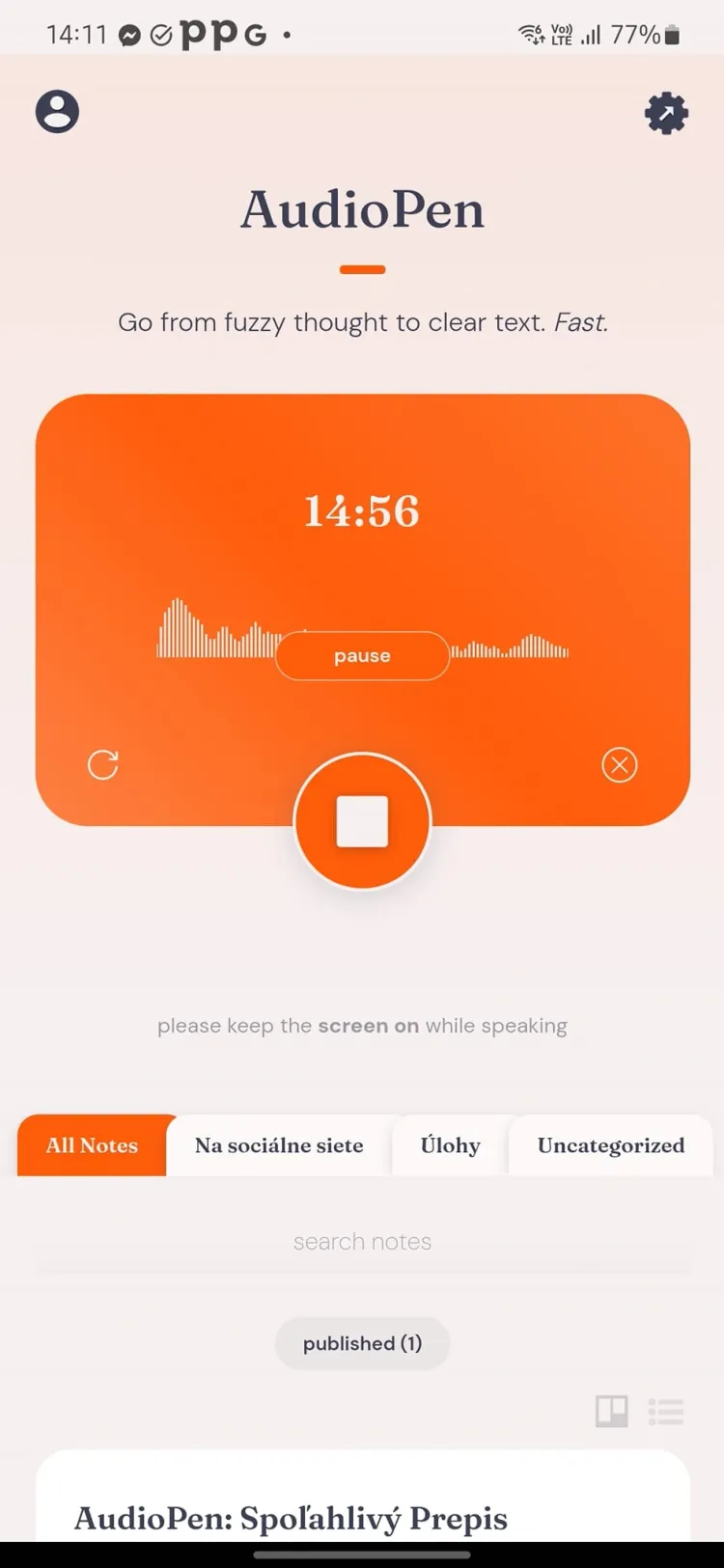 Od chaosu k poriadku: ako AudioPen zefektívňuje moju prácu